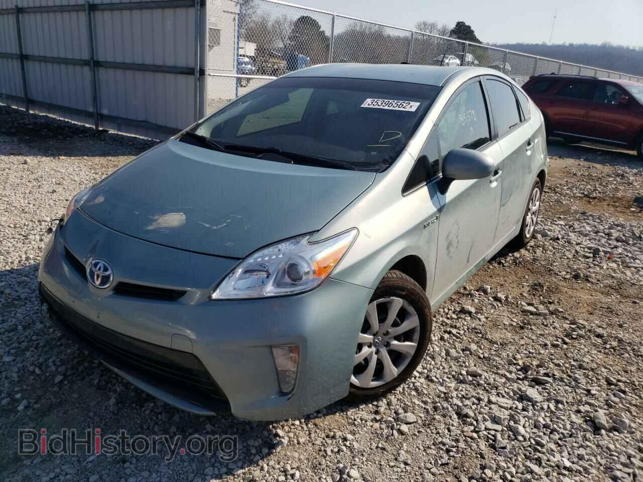 2014 TOYOTA PRIUS - VIN: JTDKN3DU7E1778824 - Фото 2