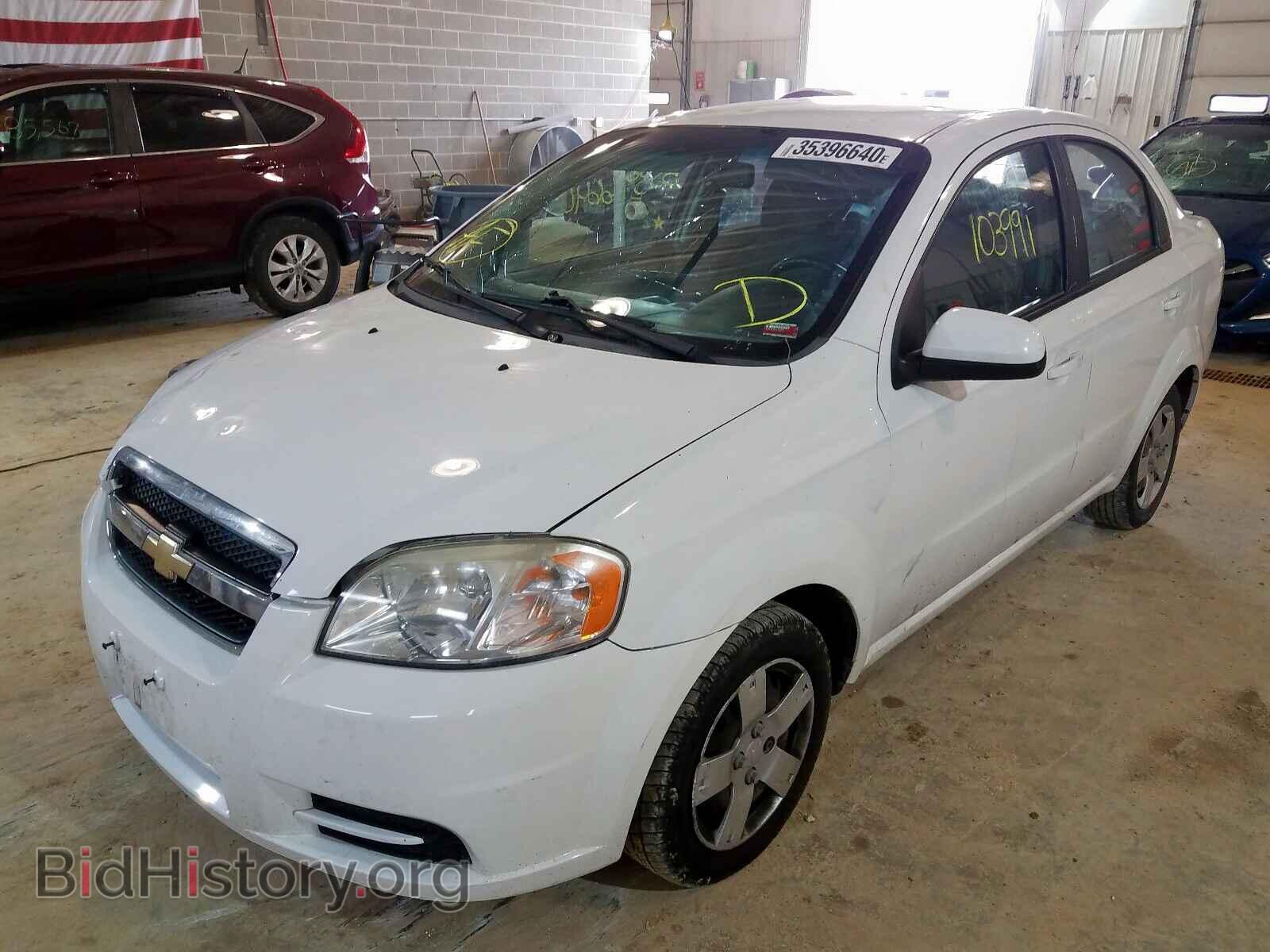2010 CHEVROLET AVEO - VIN: KL1TD5DE3AB065636 - Фото 2