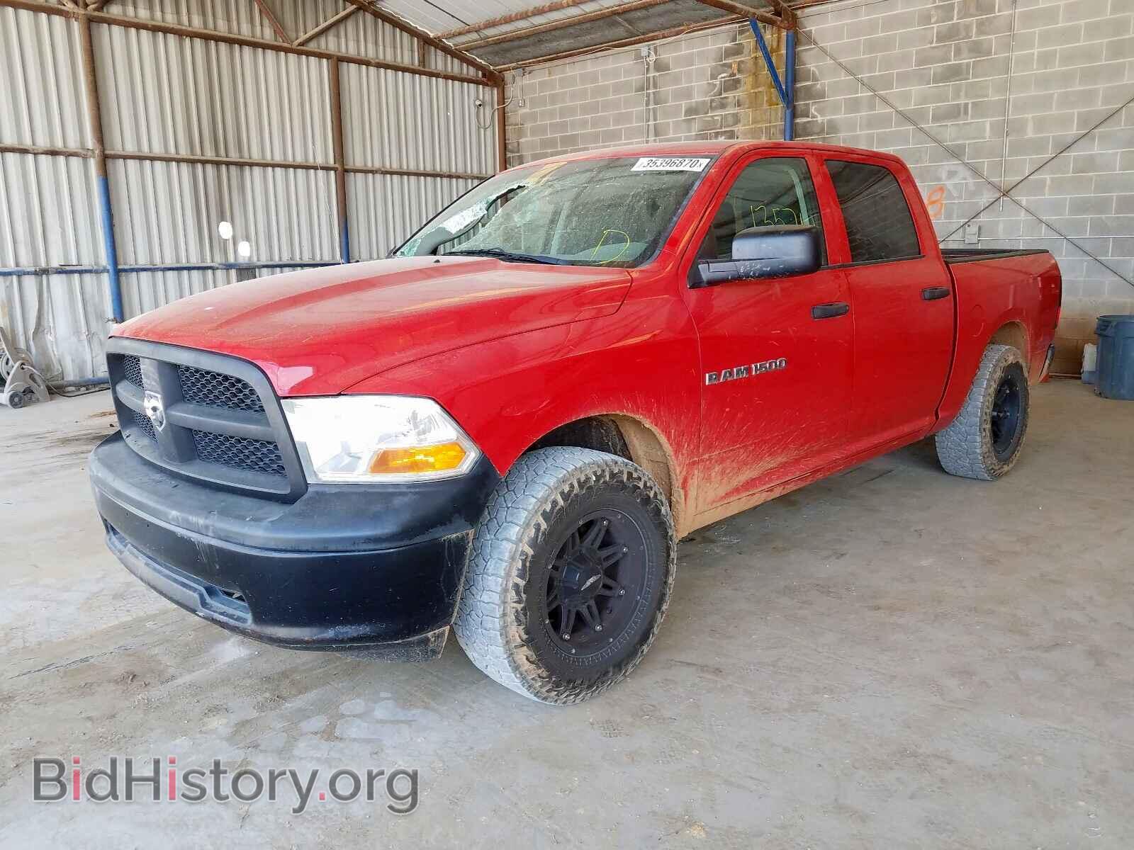 2012 DODGE RAM 1500 - VIN: 1C6RD7KP5CS299354 - Фото 2