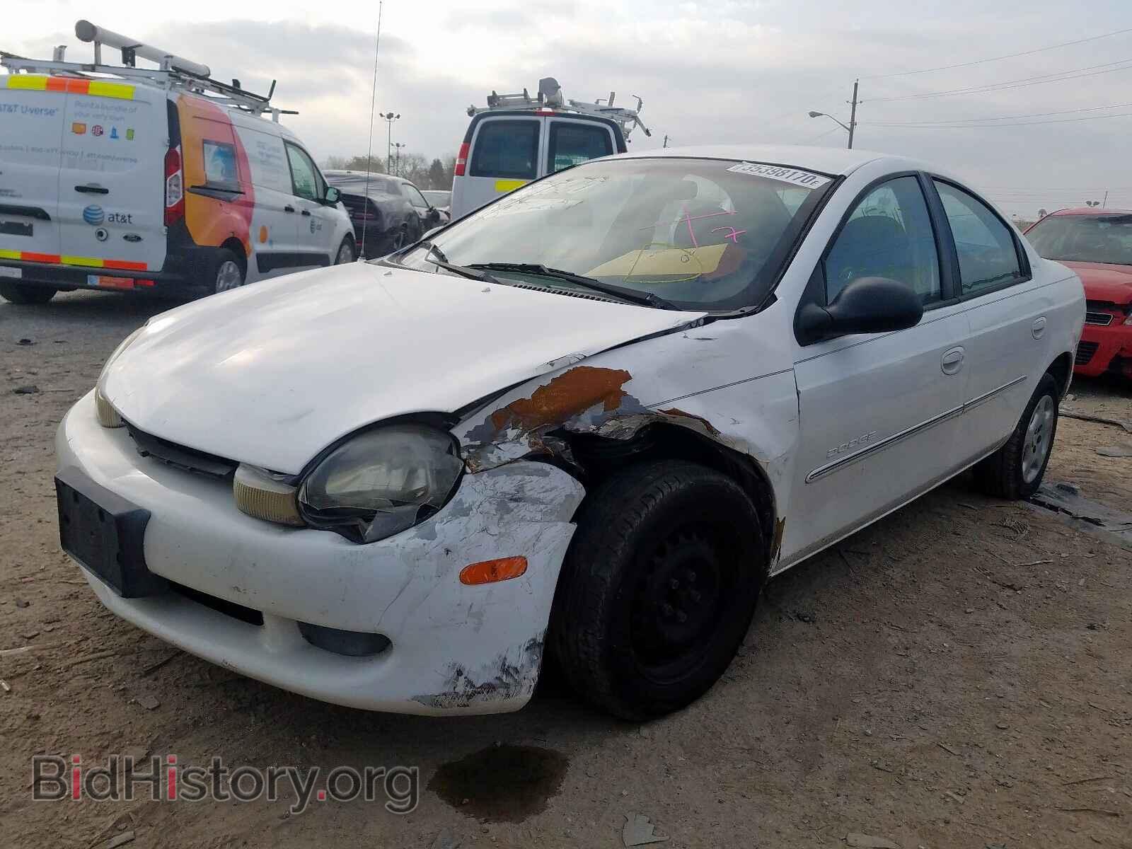 2001 DODGE NEON - VIN: 1B3ES46C71D110340 - Photo 2