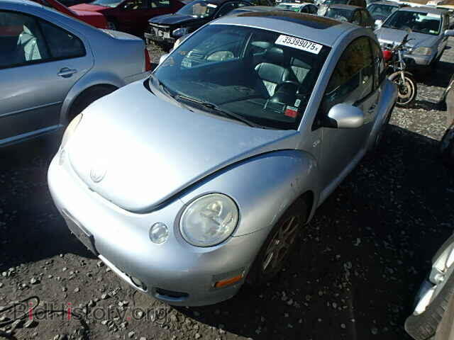 2003 VOLKSWAGEN BEETLE - VIN: 3VWFE21C33M417594 - Фото 2