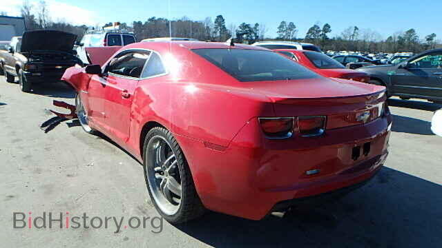 2012 CHEVROLET CAMARO - VIN: 2G1FB1E32C9166343 - Фото 3