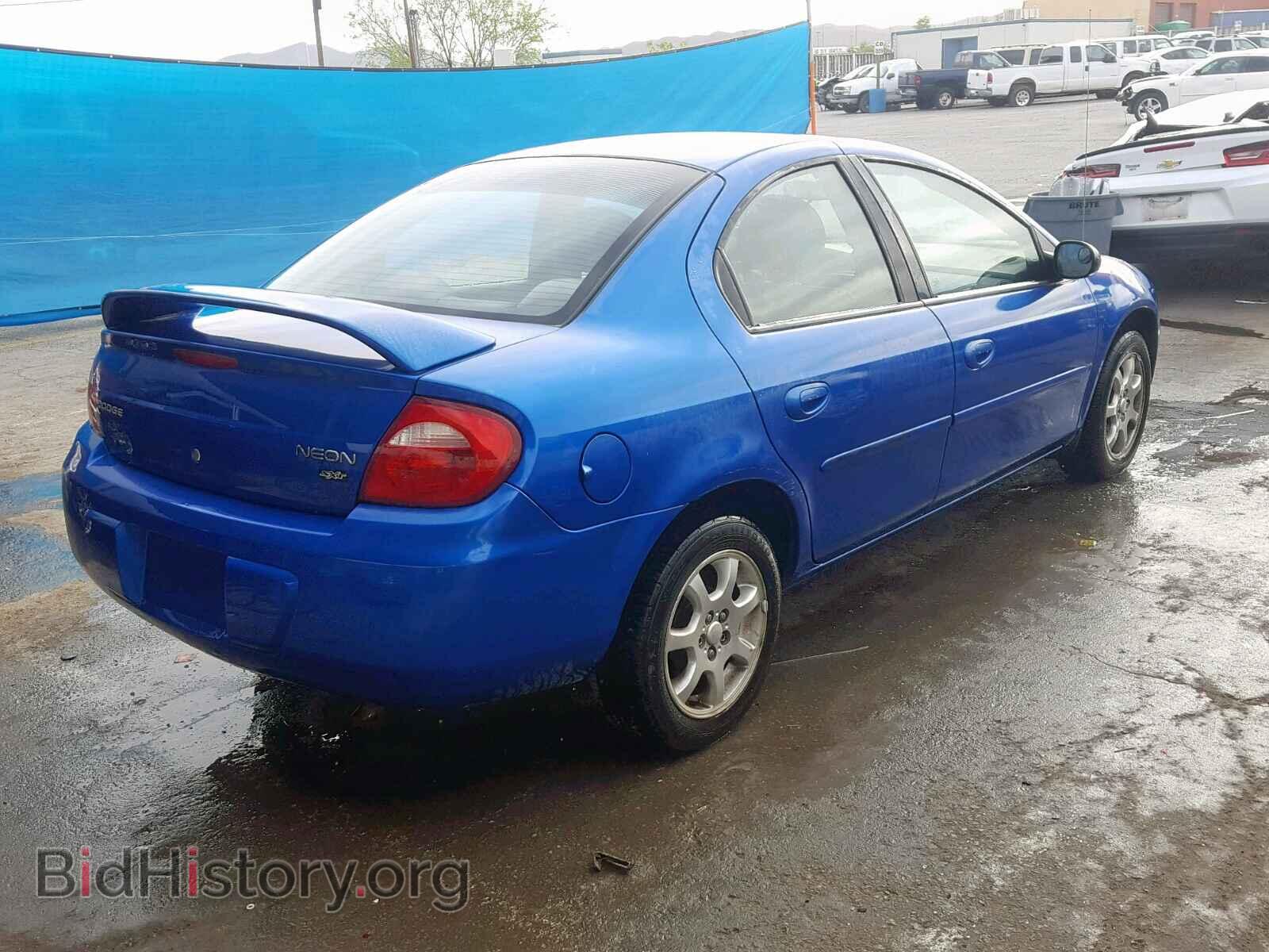 2005 DODGE NEON - VIN: 1B3ES56C85D109726 - Фото 4