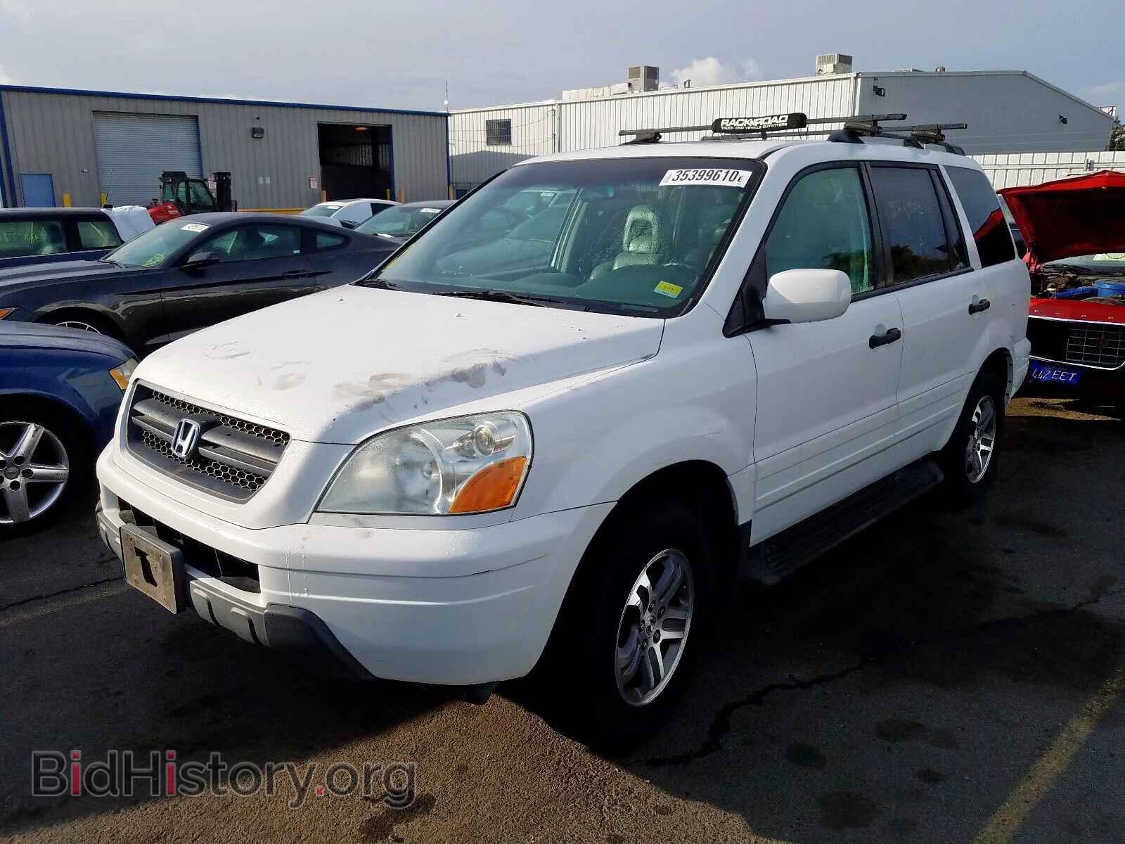 2005 HONDA PILOT - VIN: 2HKYF18745H545993 - Фото 2