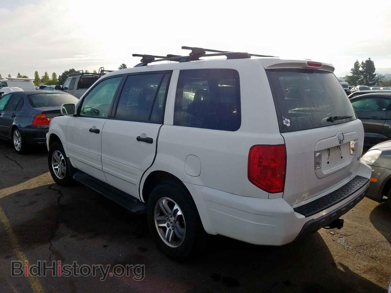 2005 HONDA PILOT - VIN: 2HKYF18745H545993 - Фото 3