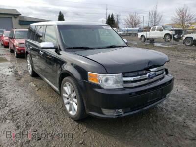 2011 Ford FLEX FLEX LIMIT, black — VIN 2FMHK6DCXBBD23392, Copart