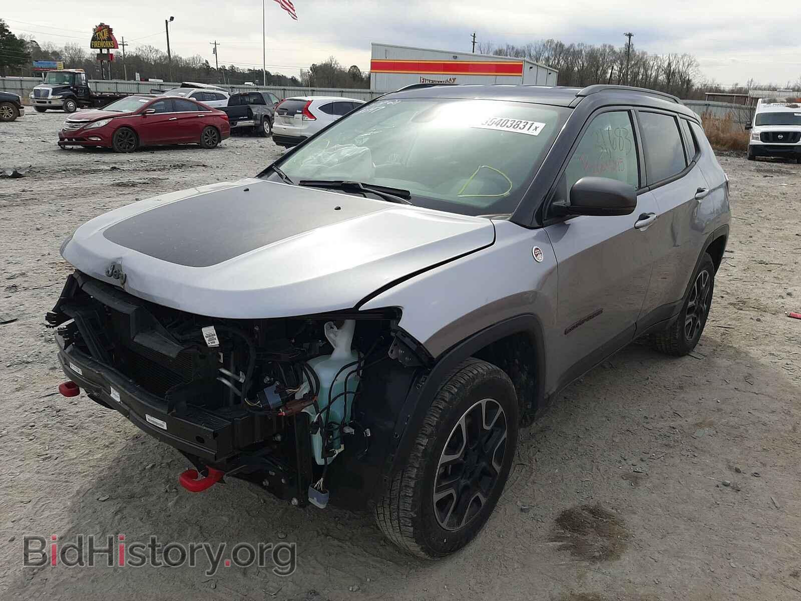 2019 JEEP COMPASS - VIN: 3C4NJDDB7KT689045 - Фото 2