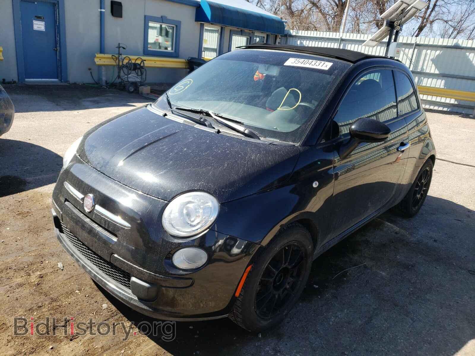 2012 FIAT 500 - VIN: 3C3CFFDR2CT142563 - Фото 2