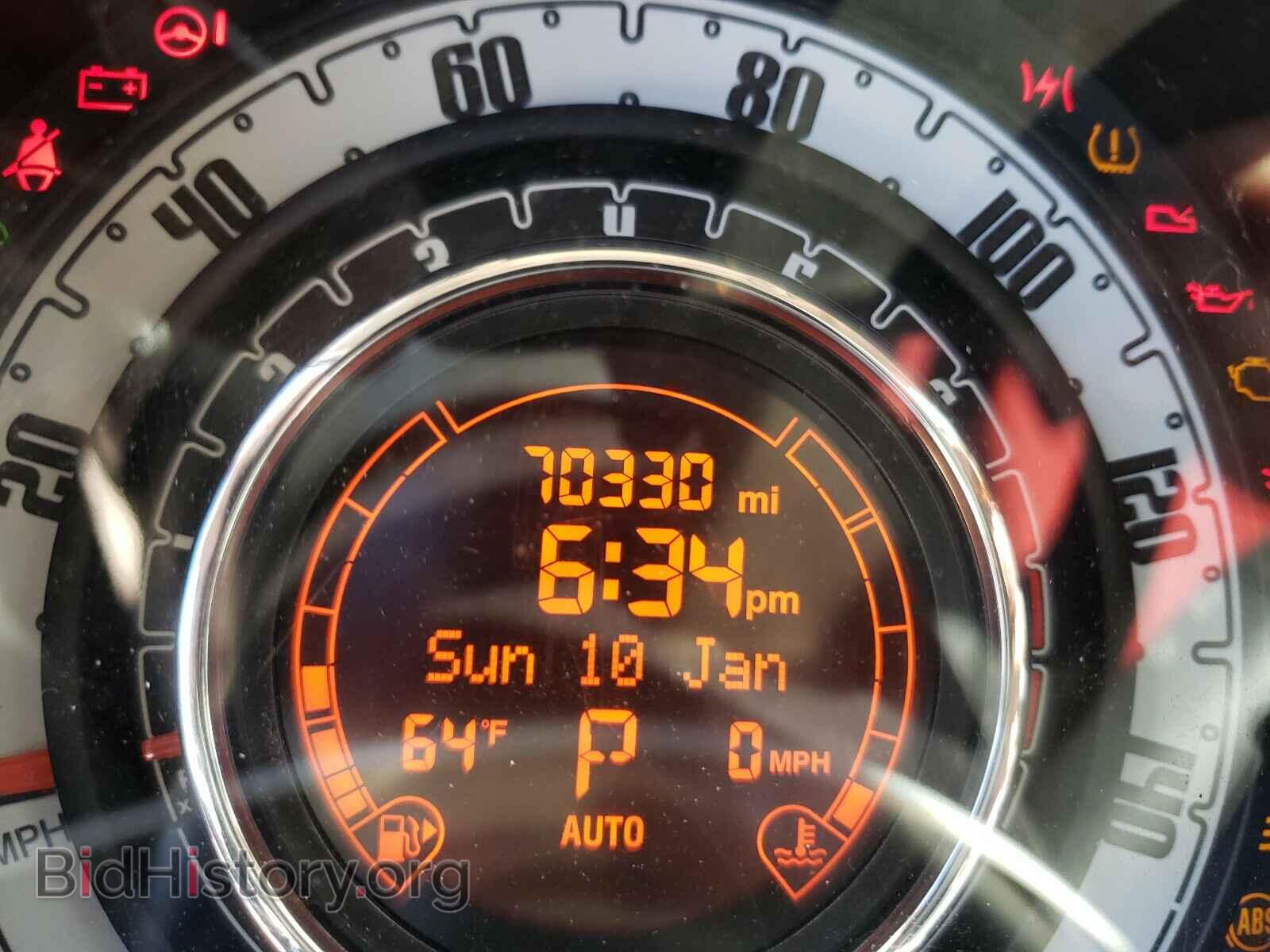 2012 FIAT 500 - VIN: 3C3CFFDR2CT142563 - Фото 8