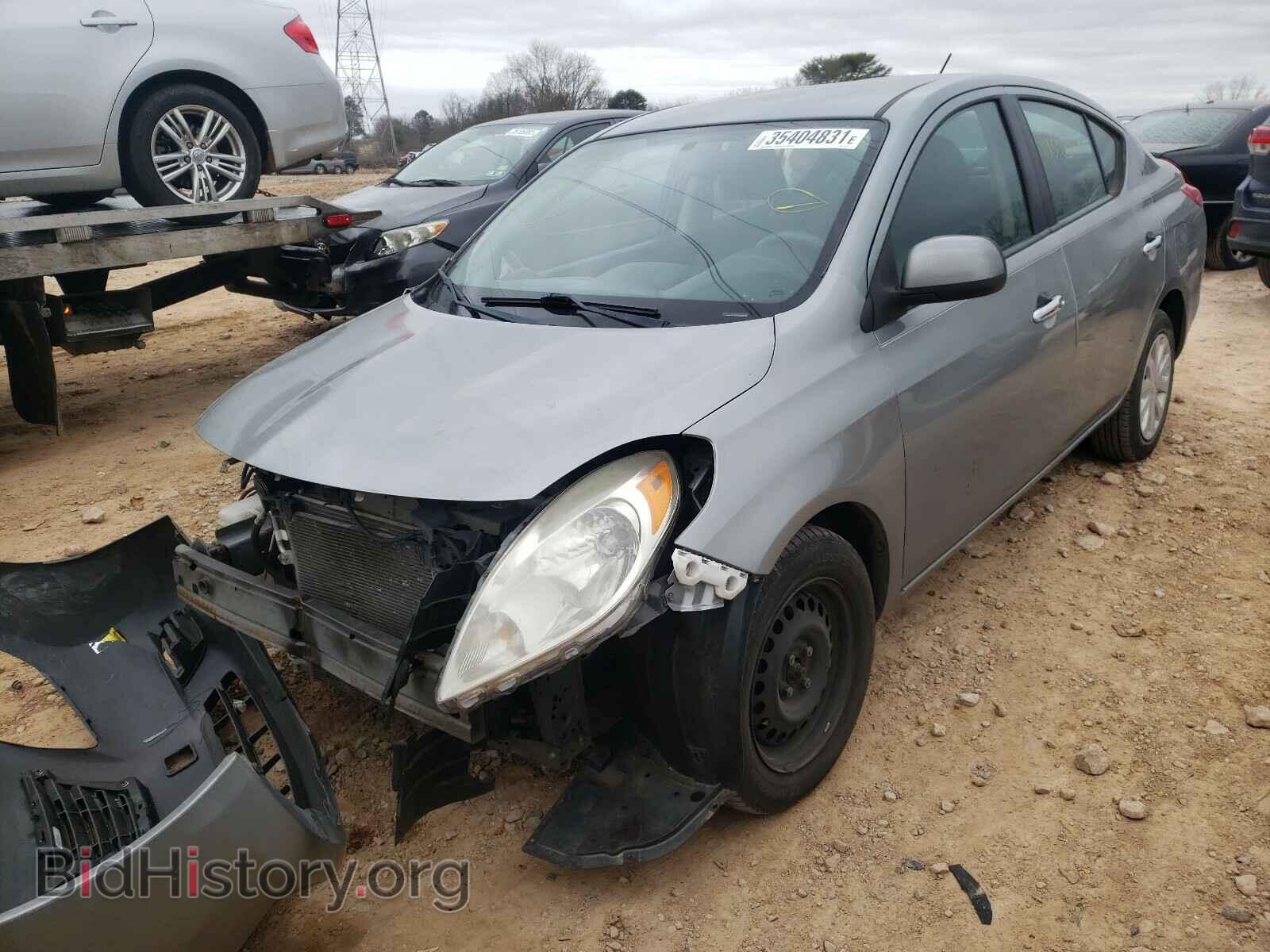 2012 NISSAN VERSA - VIN: 3N1CN7AP2CL925232 - Фото 2