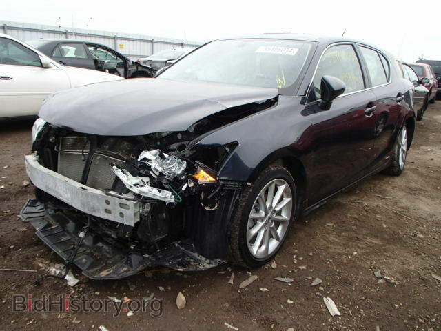2011 LEXUS CT 200 - VIN: JTHKD5BH9B2011033 - Фото 2