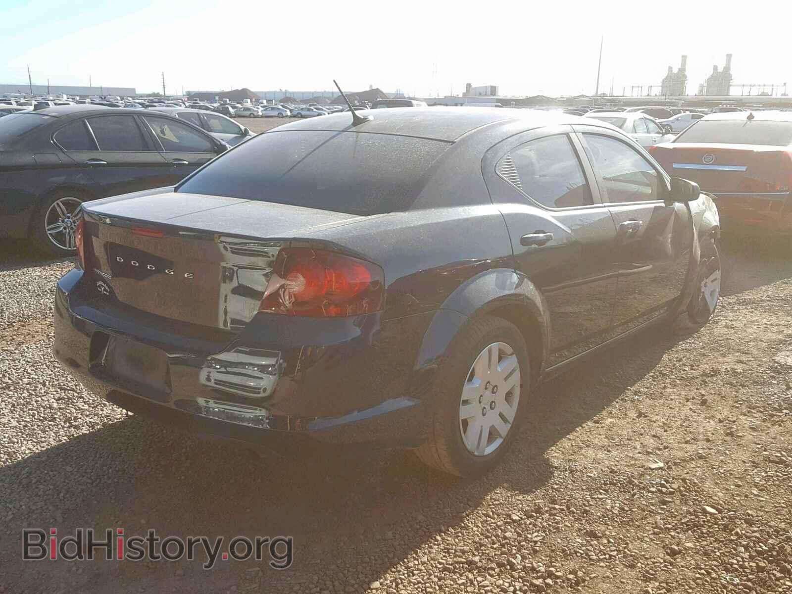 2014 DODGE AVENGER - VIN: 1C3CDZAB7EN116297 - Фото 4