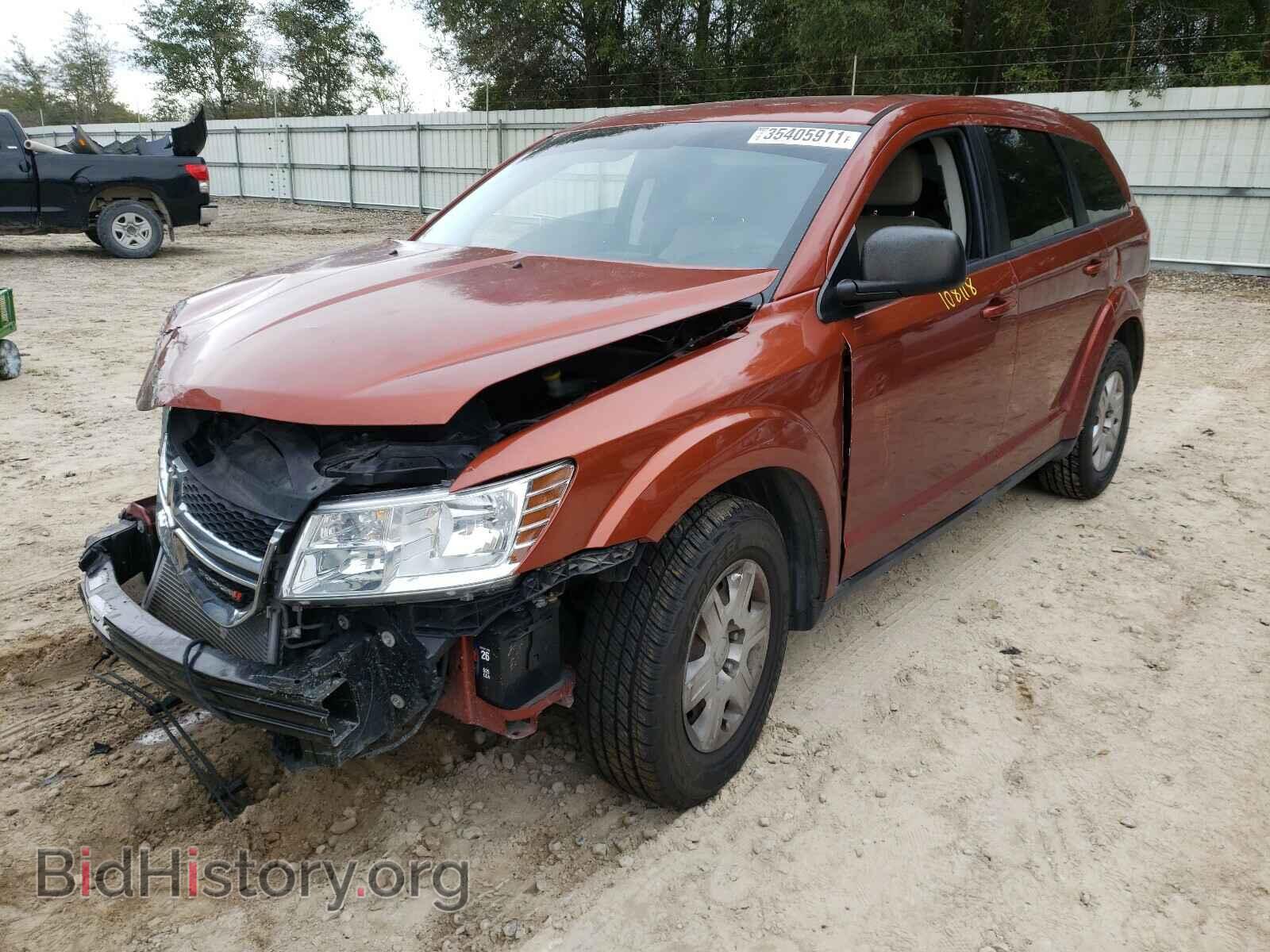 2012 DODGE JOURNEY - VIN: 3C4PDCAB3CT304614 - Фото 2