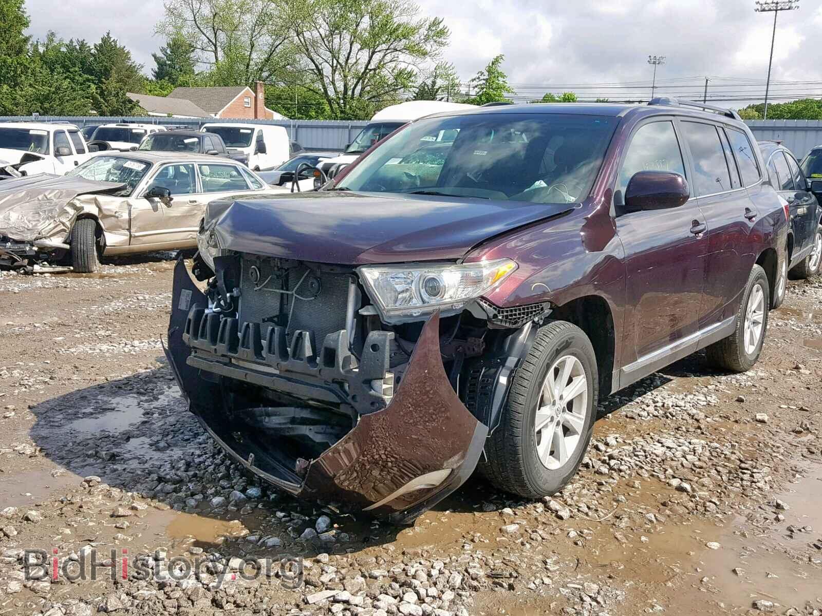 2011 TOYOTA HIGHLANDER - VIN: 5TDBK3EH1BS067225 - Фото 2