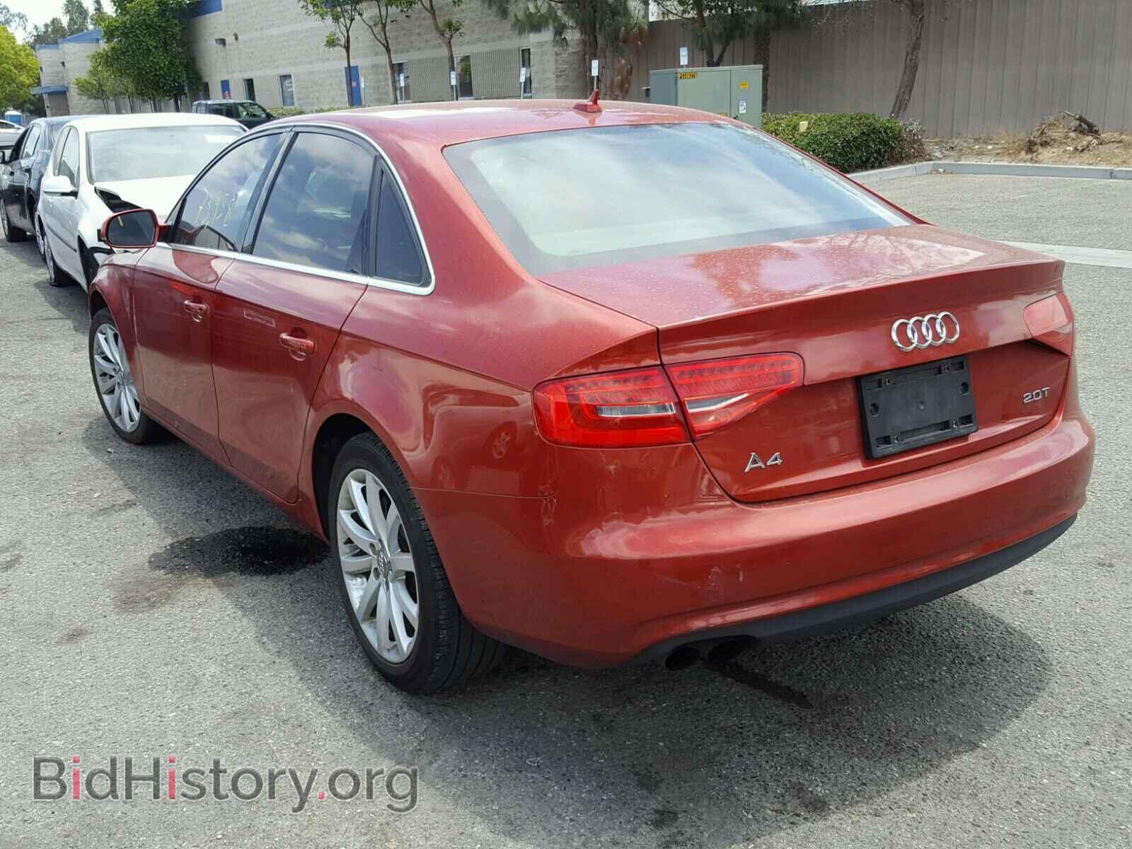 2013 AUDI A4 - VIN: WAUEFAFL0DN022789 - Фото 3