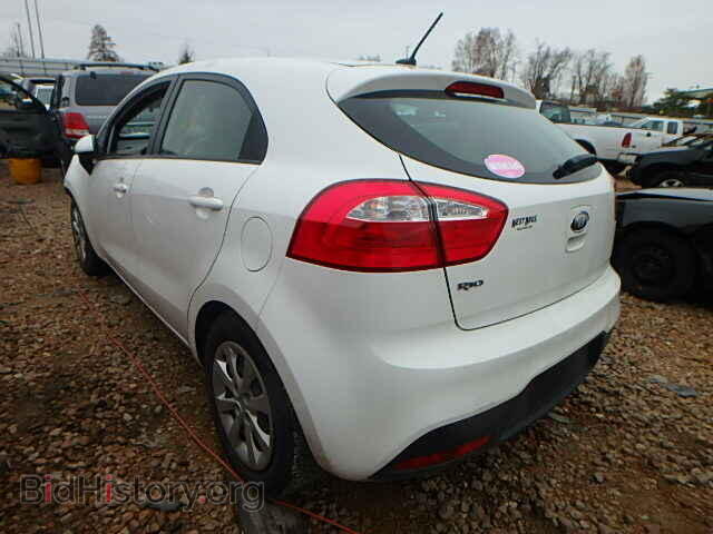 2012 KIA RIO - VIN: KNADM5A31C6014841 - Фото 3