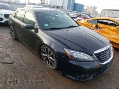 2013 Chrysler 200 200 Tourin, черный — VIN 1C3CCBBB6DN552937, Copart
