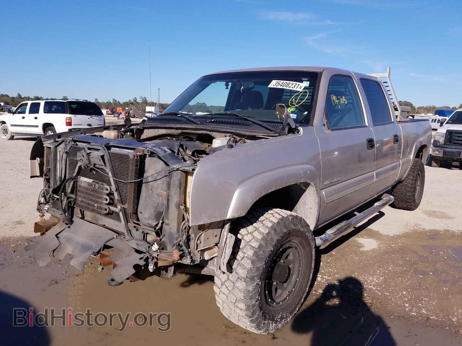 2007 CHEVROLET SILVERADO - VIN: 1GCHC23U17F101897 - Фото 2
