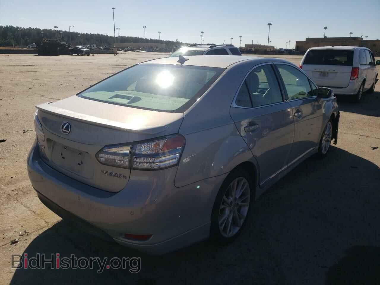 2010 LEXUS HS - VIN: JTHBB1BAXA2026348 - Фото 4