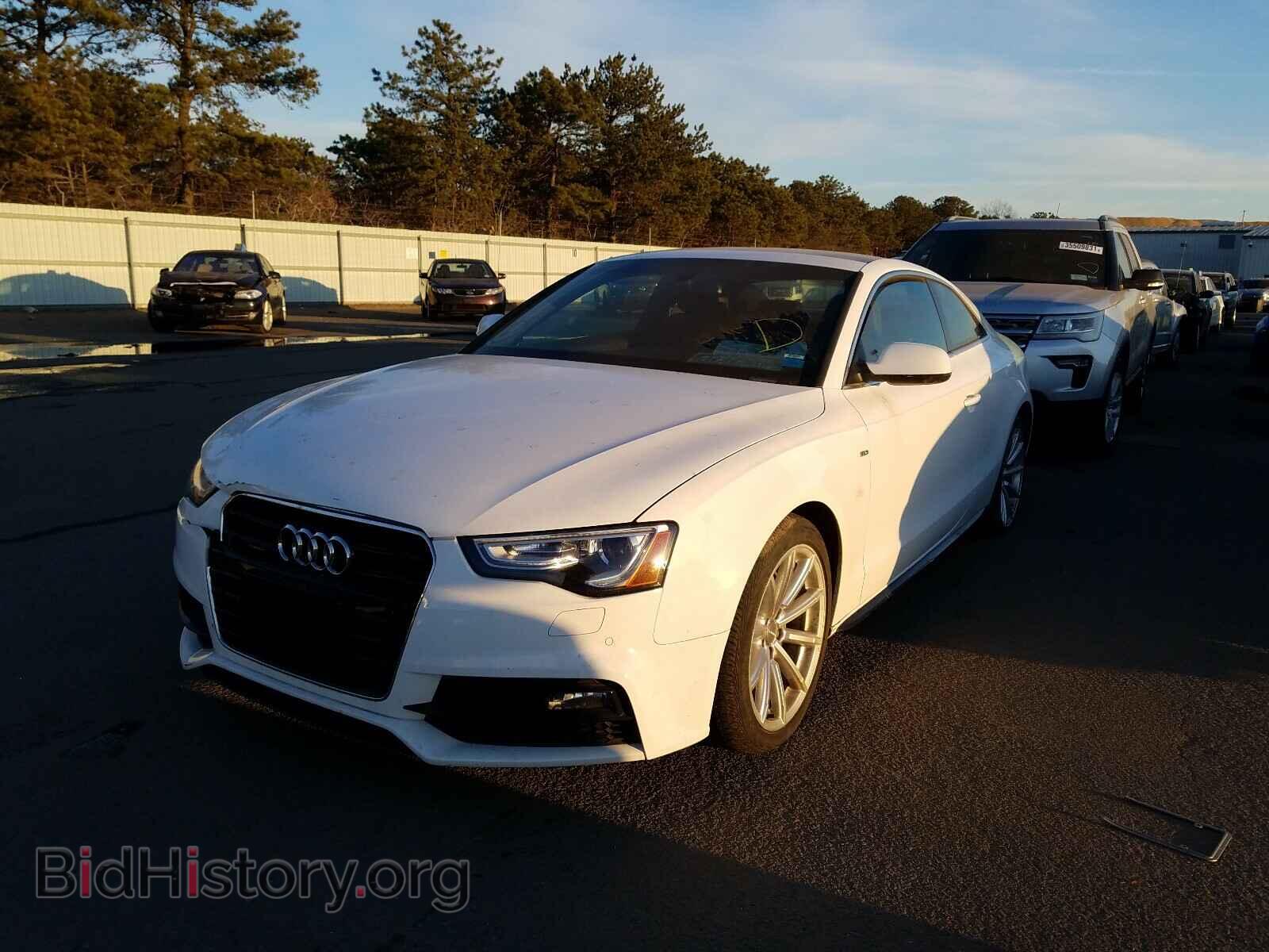 2017 AUDI A5 - VIN: WAUD2AFR3HA000892 - Фото 2