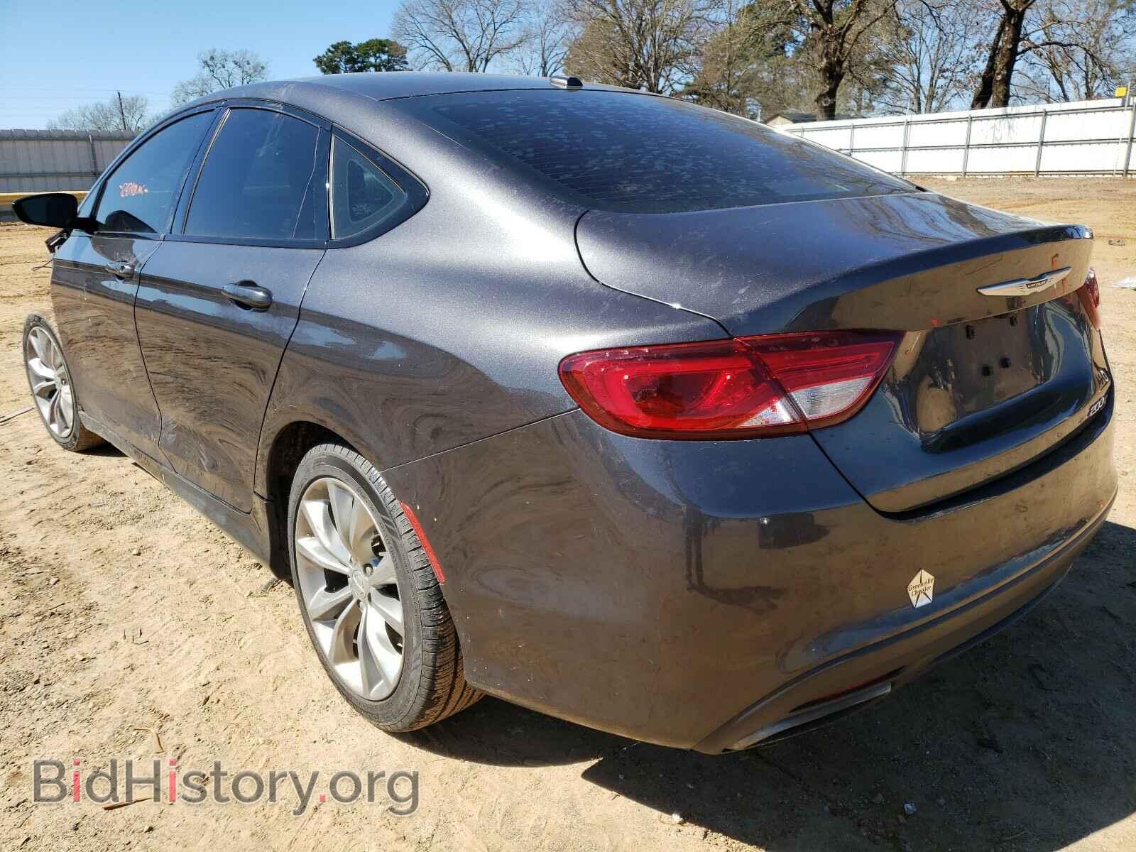 2016 CHRYSLER 200 - VIN: 1C3CCCBB9GN115752 - Фото 3