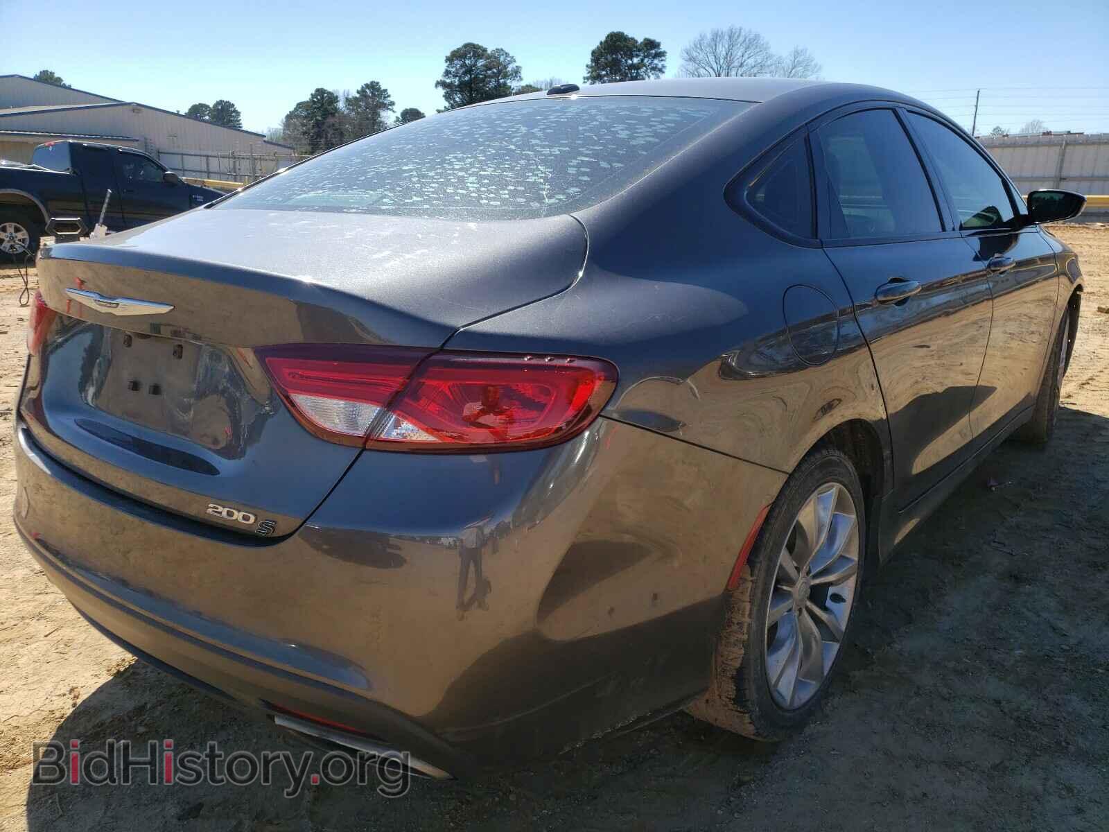 2016 CHRYSLER 200 - VIN: 1C3CCCBB9GN115752 - Фото 4