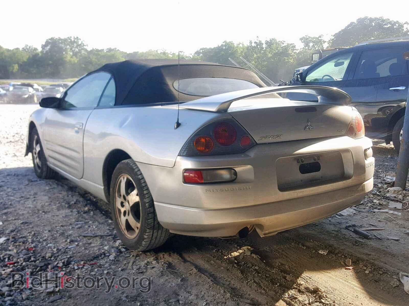 2003 MITSUBISHI ECLIPSE - VIN: 4A3AE45G23E001285 - Фото 3