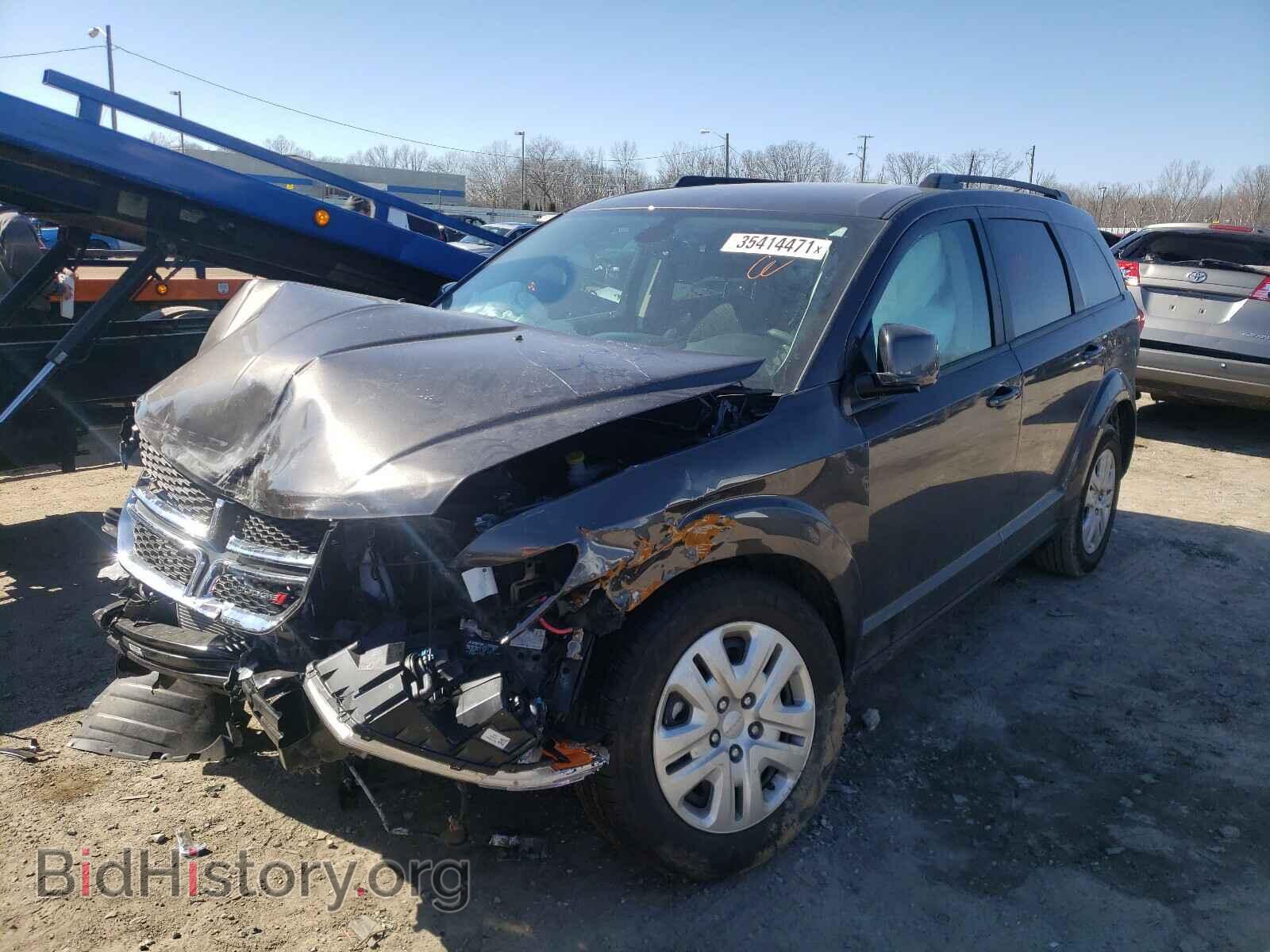 2019 DODGE JOURNEY - VIN: 3C4PDCBB3KT844784 - Фото 2