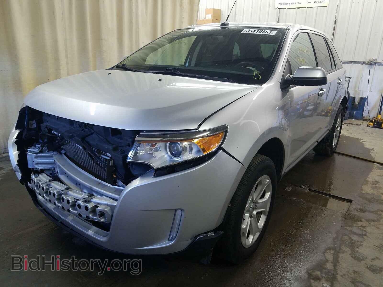 2014 FORD EDGE - VIN: 2FMDK3JC9EBB55959 - Фото 2