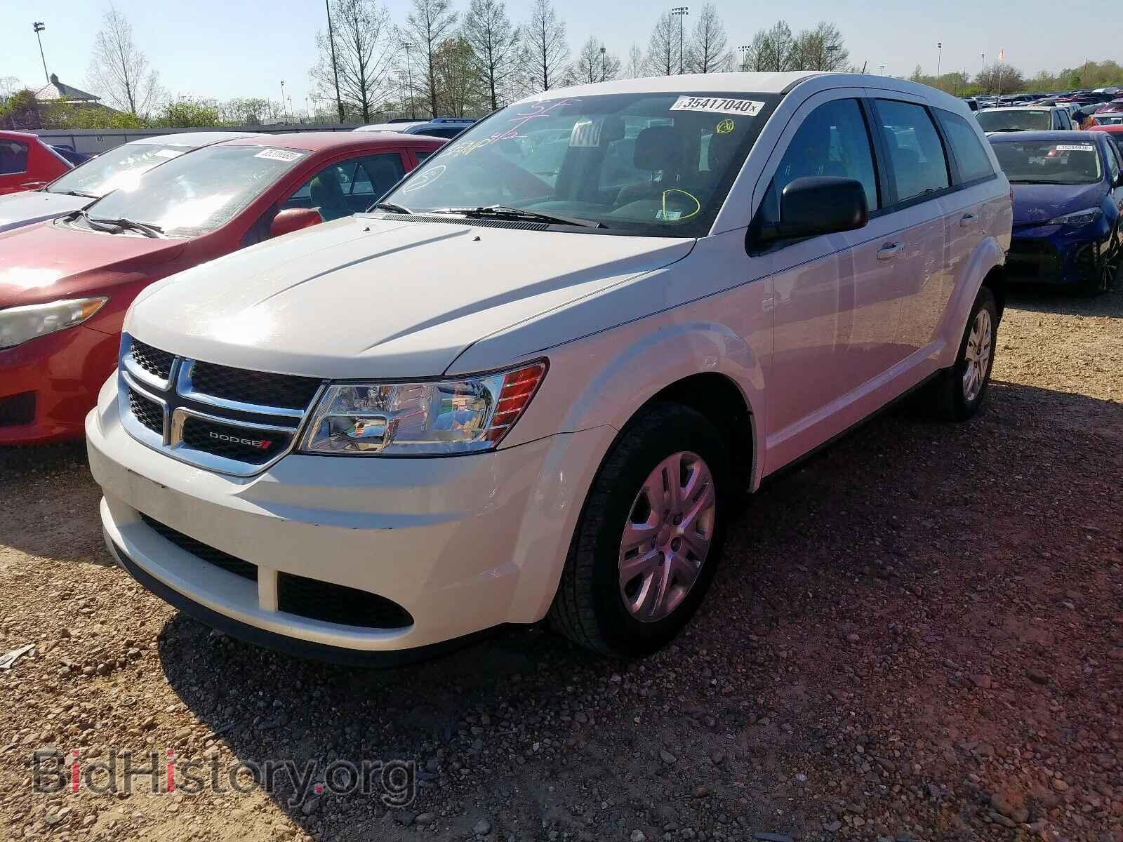 2014 DODGE JOURNEY - VIN: 3C4PDCAB4ET285414 - Фото 2