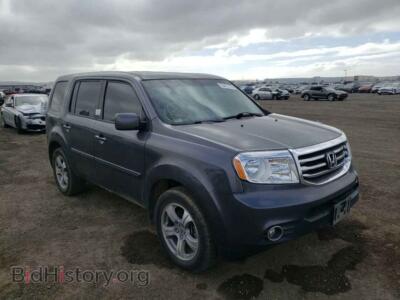 2014 Honda PILOT Pilot EXL, gray — VIN 5FNYF3H59EB018489, Copart