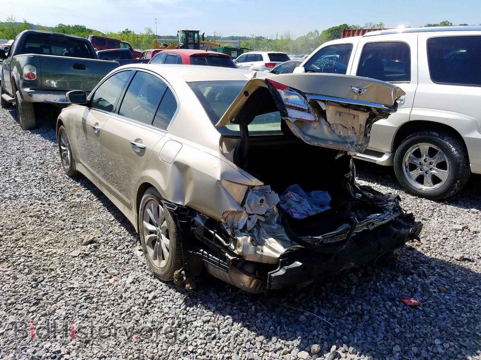 2012 HYUNDAI GENESIS - VIN: KMHGC4DD7CU203535 - Фото 3