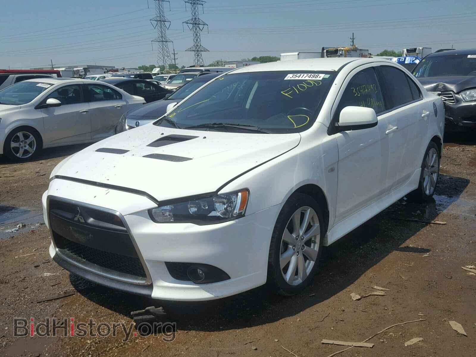 2014 MITSUBISHI LANCER - VIN: JA32V6FV6EU005301 - Фото 2