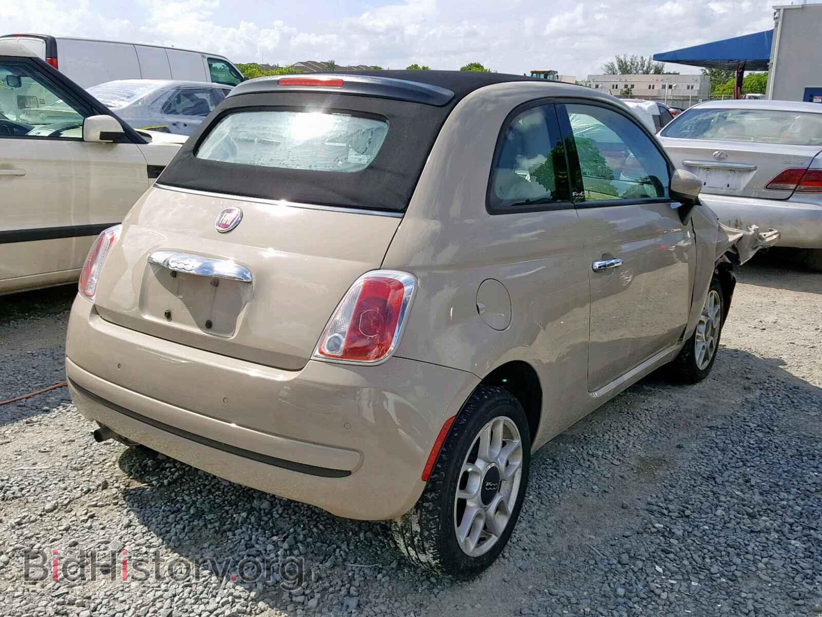 2012 FIAT 500 - VIN: 3C3CFFDR4CT117552 - Фото 4