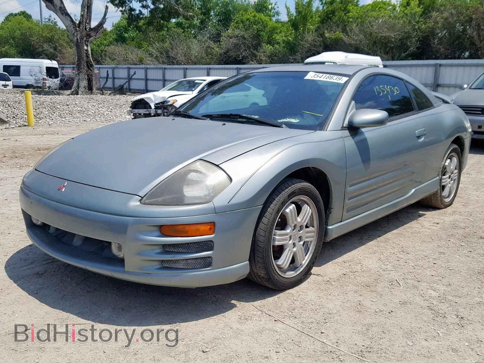 2000 MITSUBISHI ECLIPSE - VIN: 4A3AC84L2YE172640 - Фото 2