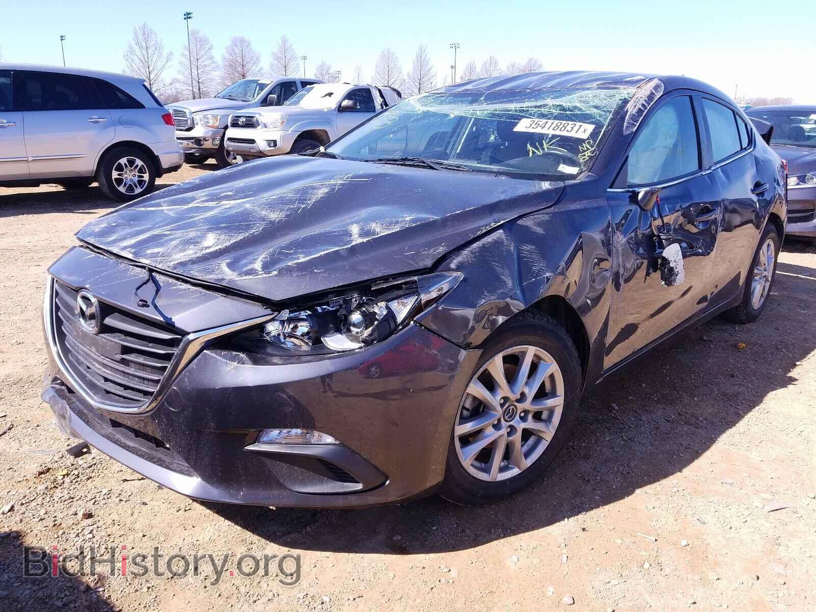 2014 MAZDA 3 - VIN: 3MZBM1V74EM105456 - Фото 2