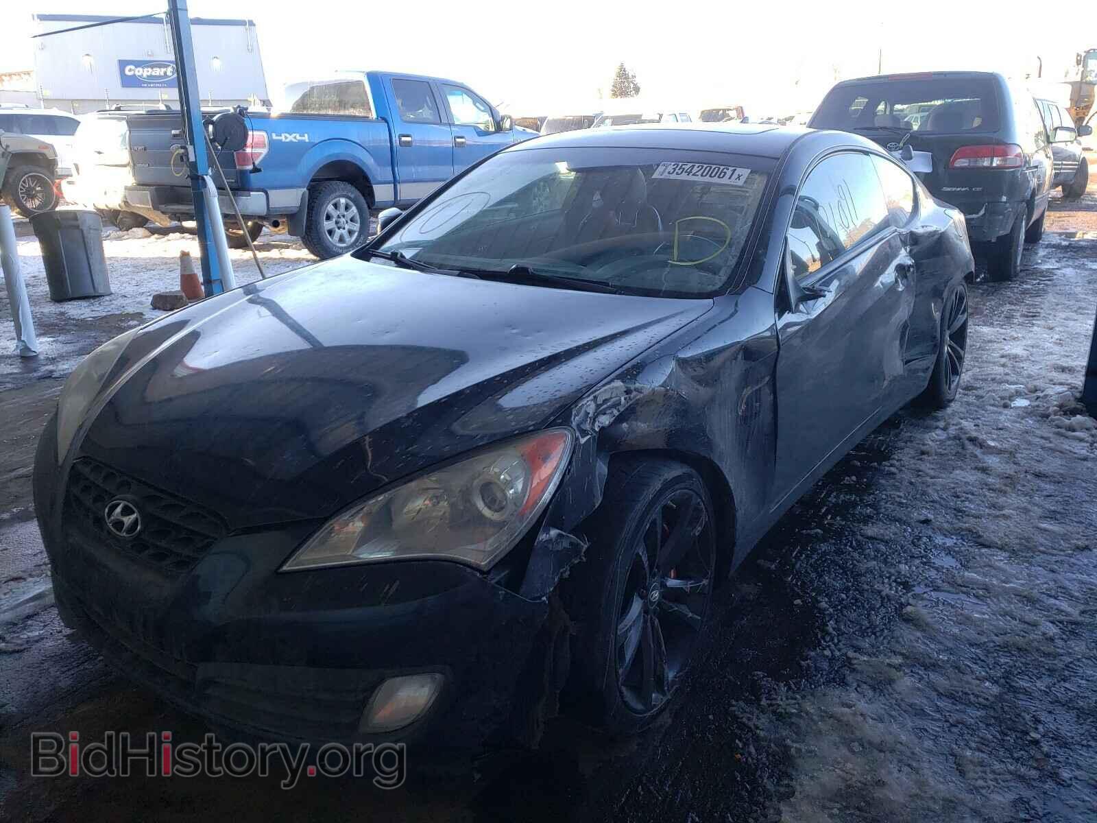 2010 HYUNDAI GENESIS - VIN: KMHHT6KD2AU027414 - Фото 2