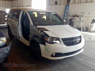 2015 Dodge CARAVAN Grand Cara, белый — VIN 2C4RDGCG5FR559040, Copart