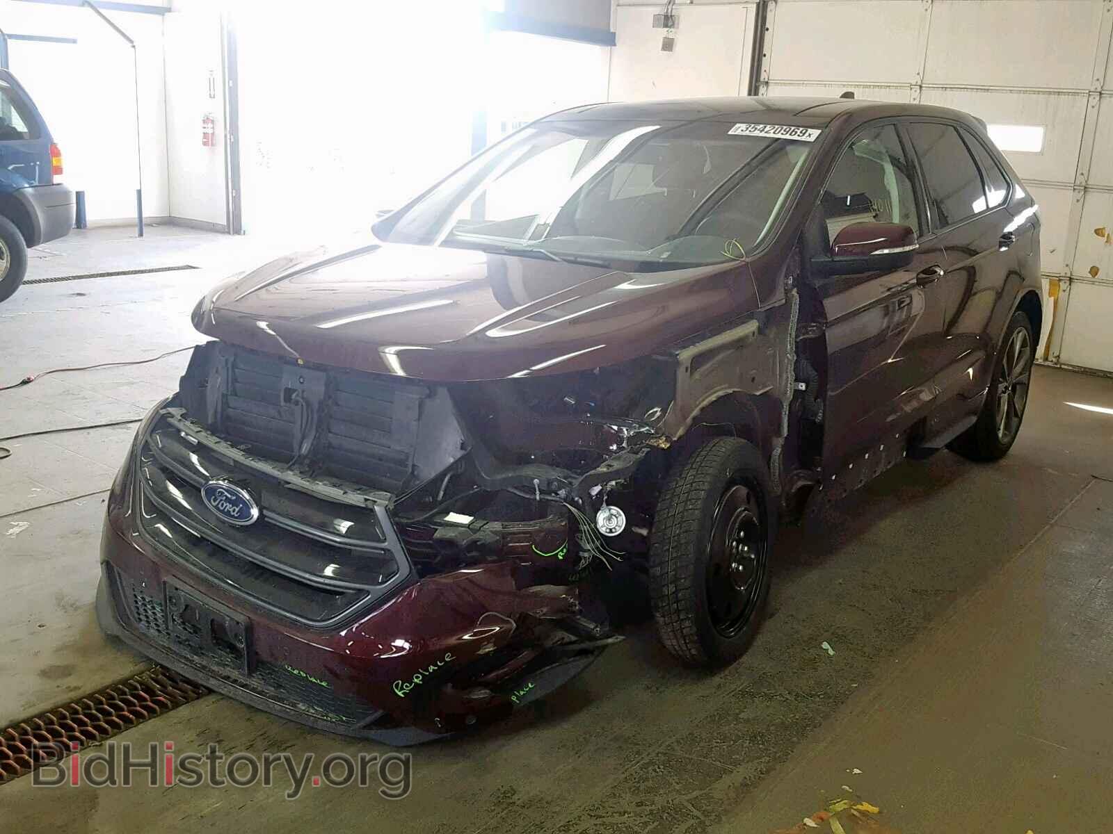 2018 FORD EDGE - VIN: 2FMPK4AP3JBB05798 - Фото 2