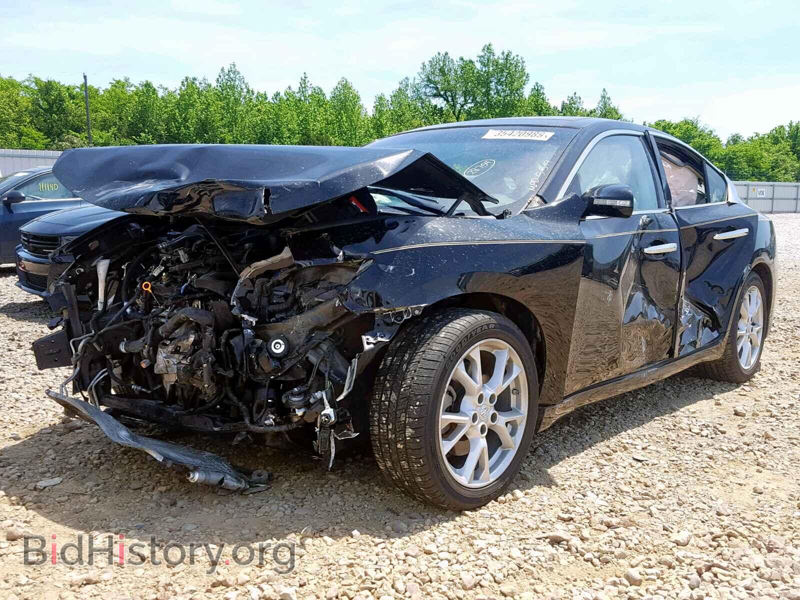 2012 NISSAN MAXIMA S - VIN: 1N4AA5AP1CC834975 - Фото 2
