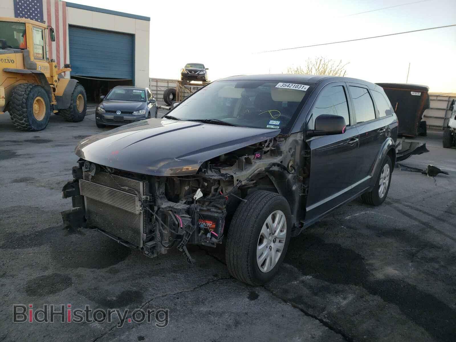 2015 DODGE JOURNEY - VIN: 3C4PDCAB2FT517879 - Фото 2