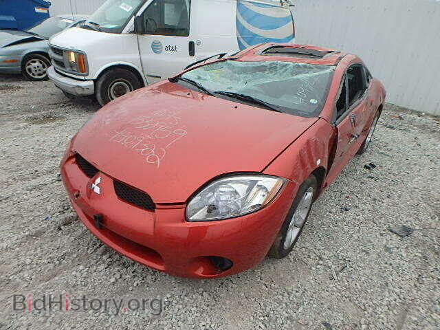 2007 MITSUBISHI ECLIPSE - VIN: 4A3AK24F17E039599 - Фото 2