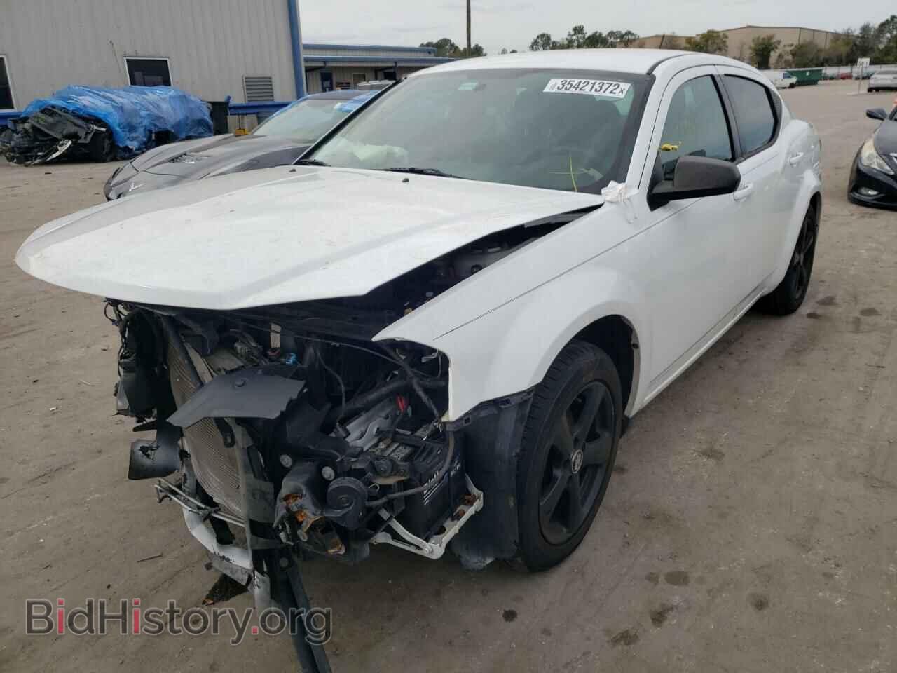 2014 DODGE AVENGER - VIN: 1C3CDZAG9EN217918 - Фото 2