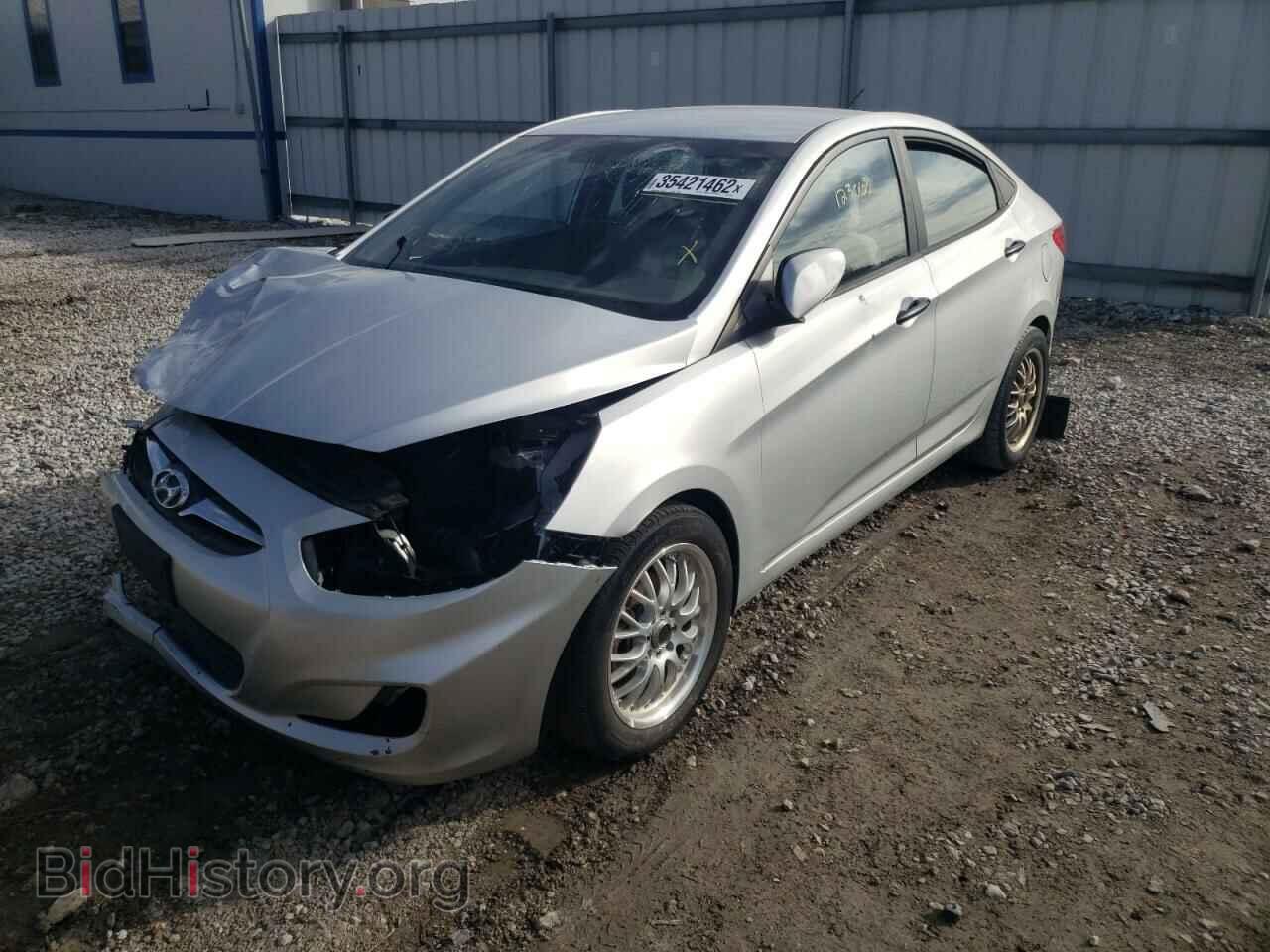 2012 HYUNDAI ACCENT - VIN: KMHCT4AE1CU042871 - Фото 2