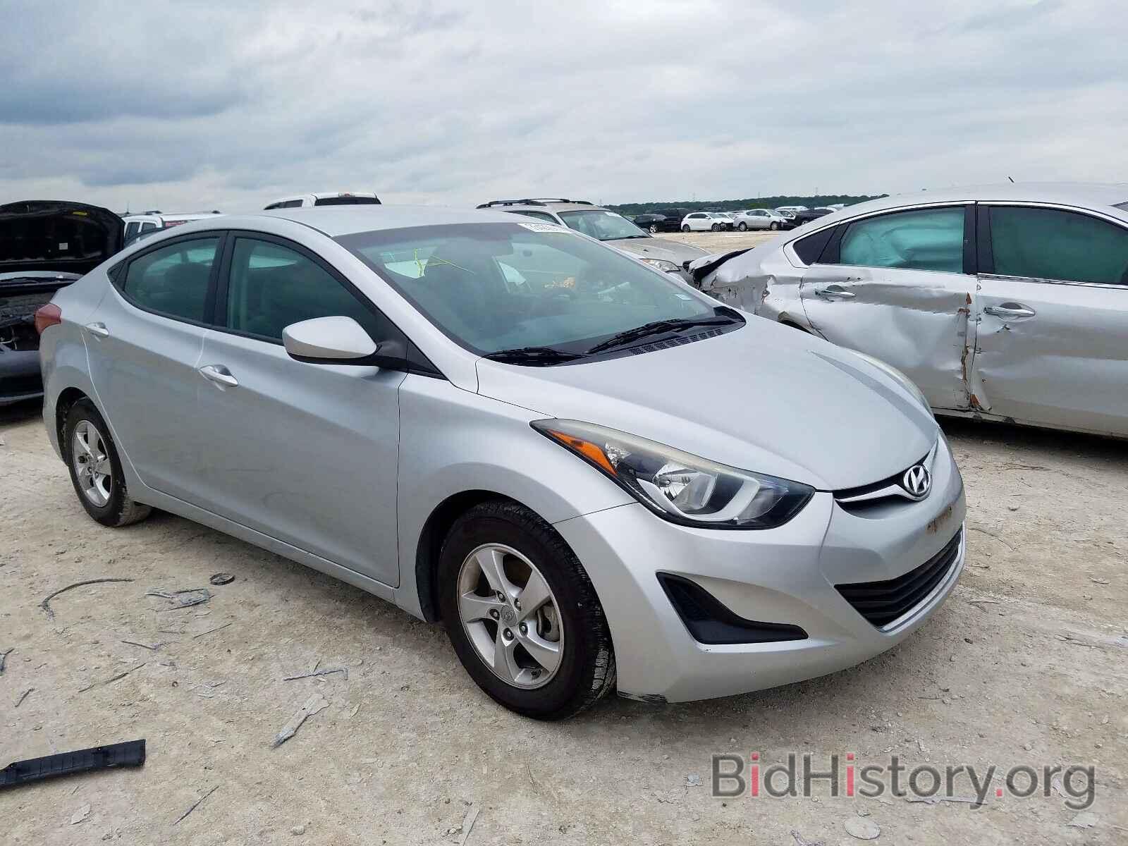 Photo 5NPDH4AE7EH491835 - HYUNDAI ELANTRA 2014