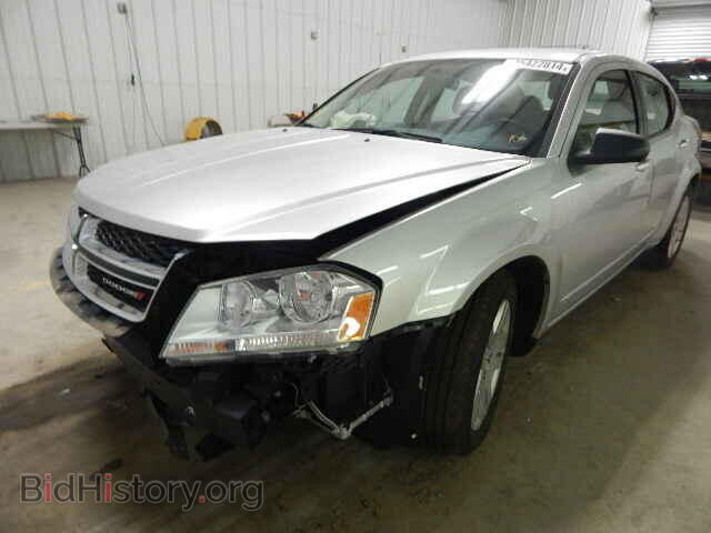 2012 DODGE AVENGER - VIN: 1C3CDZAG2CN264351 - Фото 2