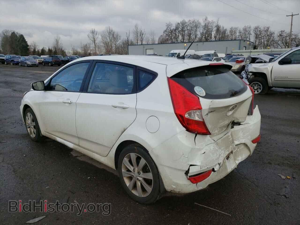 2014 HYUNDAI ACCENT - VIN: KMHCU5AE6EU189225 - Фото 3