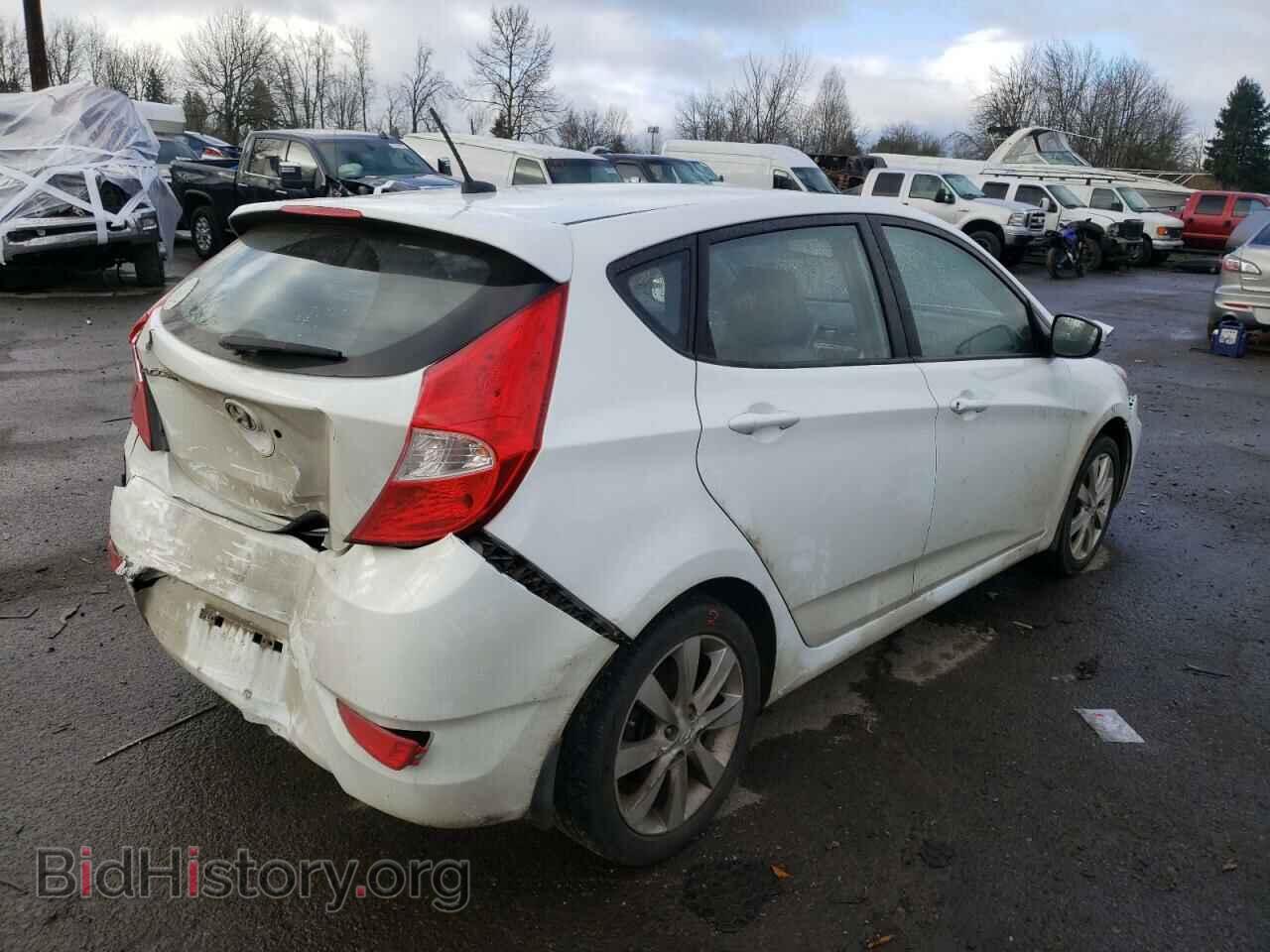 2014 HYUNDAI ACCENT - VIN: KMHCU5AE6EU189225 - Фото 4