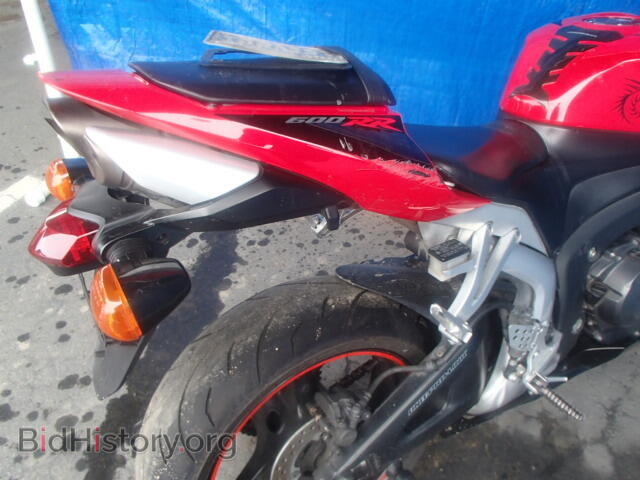2007 HONDA CBR CYCLE - VIN: JH2PC40167M001640 - Фото 6