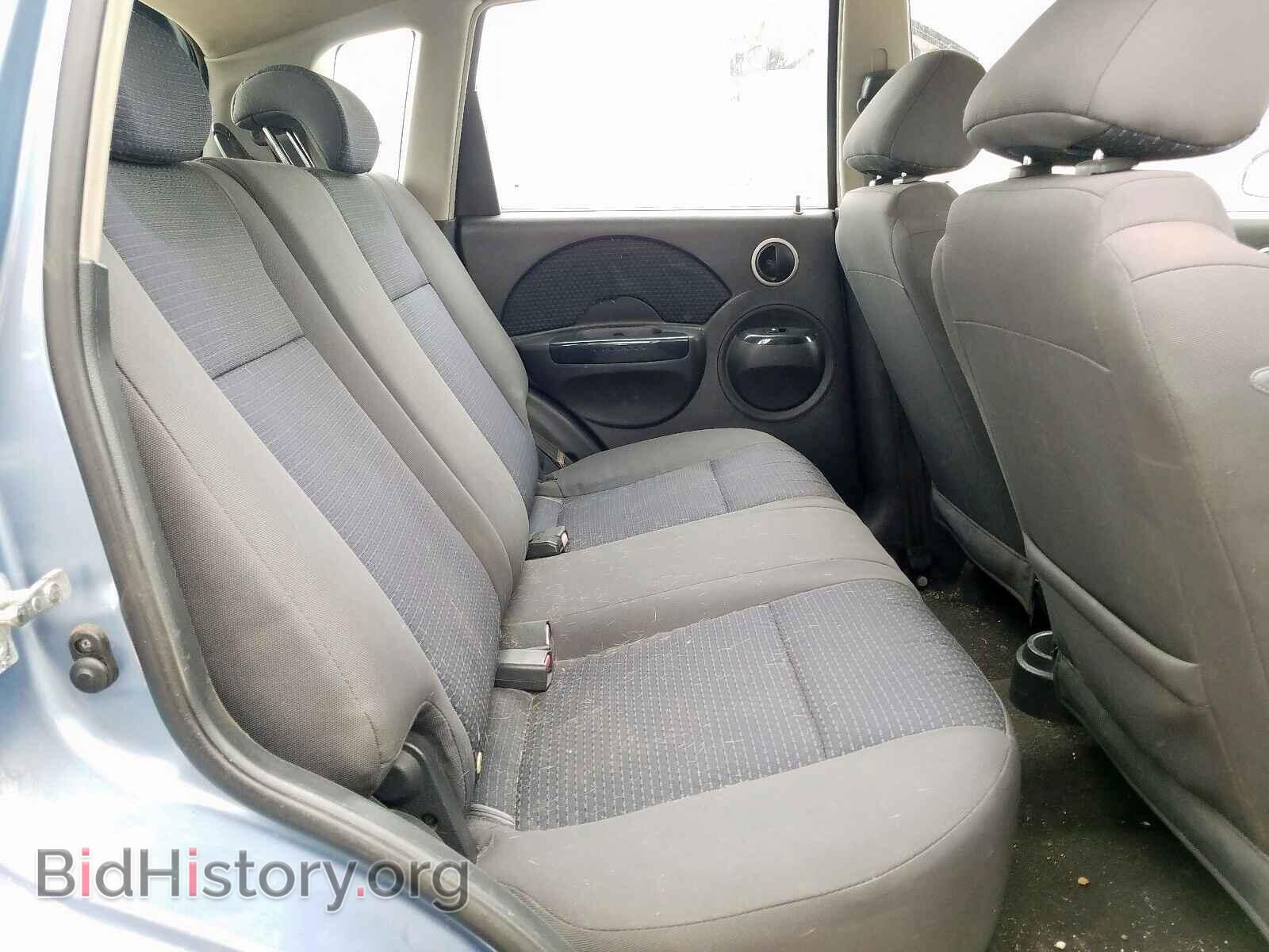 2008 CHEVROLET AVEO - VIN: KL1TD66638B089599 - Фото 6